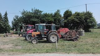 Foin 2018  Du fanage au bottelage  Rivierre Casalis  Gallignani [upl. by Jesher]