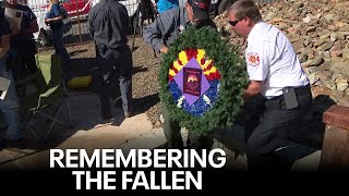 Fallen Granite Mountain Hotshot crews remembered 10 years after Yarnell Hill Fire [upl. by Marjy]