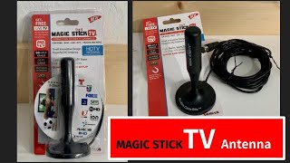 Magic Stick HDTV Antenna As Seen on TV  TV Antenna Review [upl. by Bigg372]