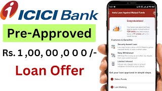 ICICI Bank Personal Loan on Mutual Funds  Loan Against Equity Mutual Funds  1 Crore Loan [upl. by Evangelia]