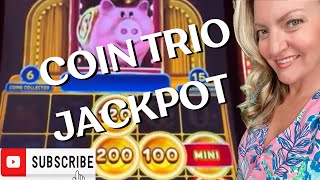 🐷30 BET COIN TRIO JACKPOT ON BELLAGIO CASINO SLOT MACHINE casino slots lasvegas vegas win [upl. by Akirdnuhs]