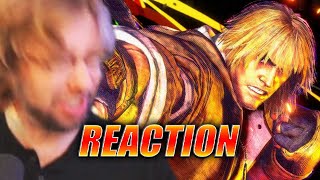 MAX REACTS KEN IS BACK  Street Fighter 6 Trailer [upl. by Oitaroh]