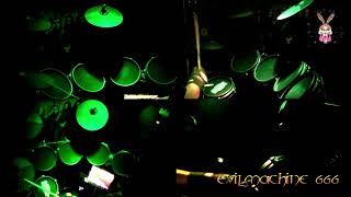 LAY ALL YOUR LOVE ON ME  Avantasia drum cover w  alesis nitro mesh kit [upl. by Nahguav814]