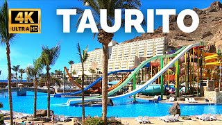 Taurito Gran Canaria Spain 4K  Beach Hotels amp Water Park 🔴 November 2021 [upl. by Eibba]