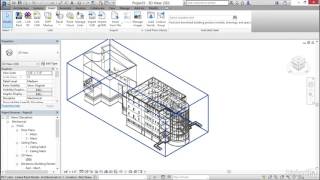 Revit Tutorial  Linking an architectural model [upl. by Eellah]