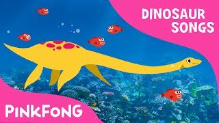 Elasmosaurus  Dinosaur Songs  Pinkfong Songs for Children [upl. by Enahpad]