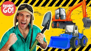 quotDigging In The Dirtquot Construction Vehicles Dance 🚜  Danny Go Movement Activity Songs for Kids [upl. by Minnnie197]