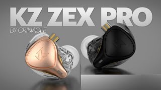 KZ ZEX PRO CRN  crin   Novos caminhos Review 97 [upl. by Amabel]