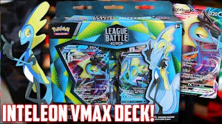 INTELEON VMAX League Battle Deck Is it worth it OPENINGREVIEW [upl. by Llertram689]