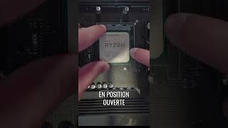 🧇 Montage CPU AMD  ATTENTION CASSE Processeur sur MSI B550 Gaming Plus  Part 2 [upl. by Stevie]