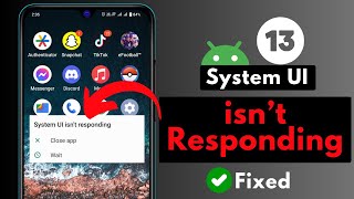 How To Fix System UI isnt Responding Error on Any Android Phone  System UI has Stopped [upl. by Suoicserp]