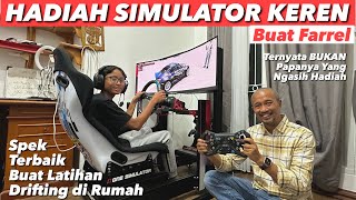 HOREEE ADA YANG KASIH HADIAH SIMULATOR 100 JT LEBIH BUAT FARREL [upl. by Onifled]