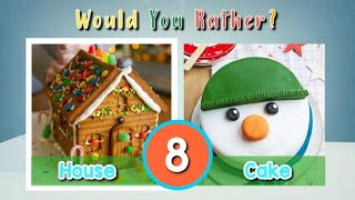 Would you Rather Christmas Dessert Edition  Christmas Brain Break  PhonicsMan Fitness [upl. by Jean]