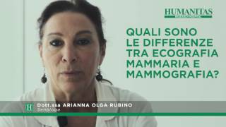 Quali sono le differenze tra ecografia mammaria e mammografia [upl. by Francisca]