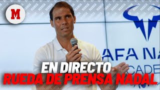 EN DIRECTO I Rafael Nadal rueda de prensa en el Mutua Madrid Open 2024 en vivo I MARCA [upl. by Margalo485]