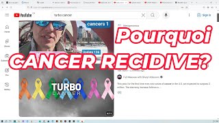 Recidive de mon Cancer Stade 4 six ans apres Je ne peux en etre sur mais YouTube nous informe [upl. by Pry256]