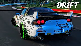 The Crew 2  Mazda RX7 Drift  PRO SETTINGS [upl. by Fleece]