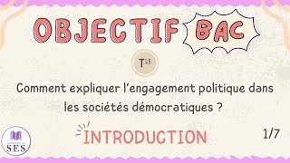 BAC Cours Engagement Politique  Introduction [upl. by Rezzani]