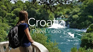 Croatia in one minute  Gopro amp Drone  Travel video [upl. by Angus]