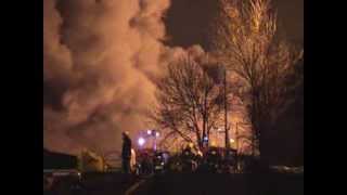 Buncefield Oil Depot Fire  Footage From Inside The Fire [upl. by Attenrad]