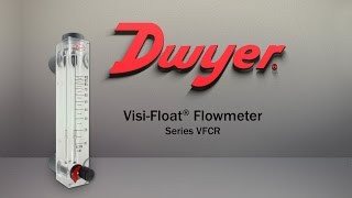 VisiFloat® Acrylic Flowmeter with RotoGear Valve Technology Series VFCR [upl. by Iron]