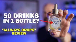 Allways Drops 50 Drinks One Bottle  But Does It Work [upl. by Gradey]