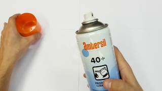 AMBERSIL 40 Protective Lubricant Środek Smarny Spray  Bogdan Tester [upl. by Hemminger]