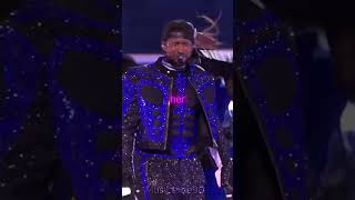 USHER SUPER BOWL LIVE PERFORMANCE 🏈🔥 [upl. by Camilia]