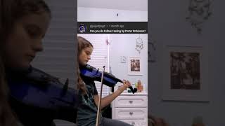 Fellow Feeling violincover porterrobinson violin [upl. by Fornof]