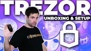 Trezor Crypto Wallet Unboxing amp Setup Beginners Guide 🧐 [upl. by Ajad]