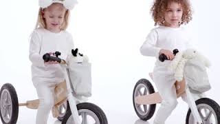 Wooden Kids Tricycle  Balance Bike By HipKids  Childrens Trike converts to a Balance Bike [upl. by Hardden]