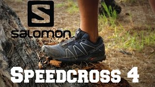 Running Shoe Overview Salomon Speedcross 4 [upl. by Elsa907]