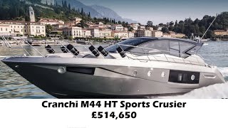 Boat Tour  Cranchi M44 £514650 [upl. by Uokes75]