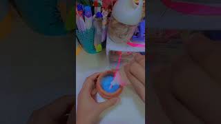 Making Slime recipe🥰😍 without Activator😱😢 trending Diy Homemade slime Short😉🤫 [upl. by Elene]