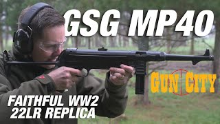 Gun Review  GSG MP40 LIVE FIRE [upl. by Willard953]