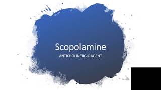 SCOPOLAMINE [upl. by Adok]