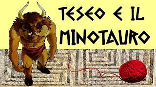 🐂🧶 TESEO E IL MINOTAURO Storia e Comprensione del Testo Mitologia greca Civiltà minoica Creta 📖 [upl. by Anstus]