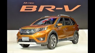 FIRST LOOK 2018 Honda BRV  India Auto Expo [upl. by Egap]