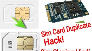 How To Make Duplicate sim in Hindi [upl. by Feer662]