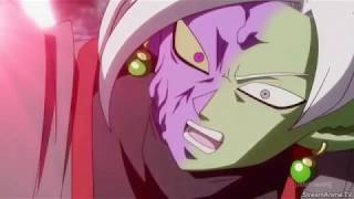 Goku vs Merged Zamasu English Dub [upl. by Maxfield]