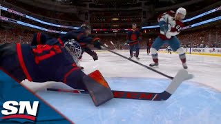 Artturi Lehkonen Scores In Overtime Of Game 4 To Send To Colorado Avalanche To Stanley Cup Finals [upl. by Adnilim362]