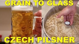 Brewing a Czech Bohemian Pilsner  Grain to Glass  Classic Styles [upl. by Mir]