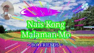 Nais Kong Malaman Mo  BOYFRIENDS  cover song with lyrics RosauroIgnacio [upl. by Giesecke]