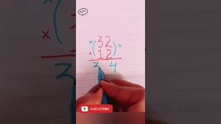 multiplication trick maths mathstricks multiplication shortsfeed multiplicationtrick [upl. by Bensen567]