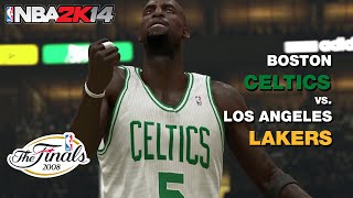 NBA 2K14 Retro Series Celtics vs Lakers 2008 NBA Finals Game 6  Anything is Possible [upl. by Eiddet]