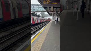 Central line and Debden underground station shorts shortsfeed travel train [upl. by Siekram576]