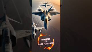 F22 Raptor FLIES UNDER Irans F4 Phantom UNDETECTED 2024 shorts [upl. by Tybi456]