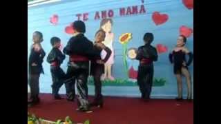 TANGO EL CHOCLO  Coreografía por Selva Calderón Niños de 5 añitos [upl. by Ylerebmik]