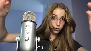 ASMR positive affirmations hand sounds mouth sounds [upl. by Castle171]