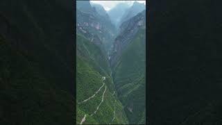 Chongqing Lanying Grand Canyon deepest point over 2400 meters china amazingchina travel [upl. by Roselba]